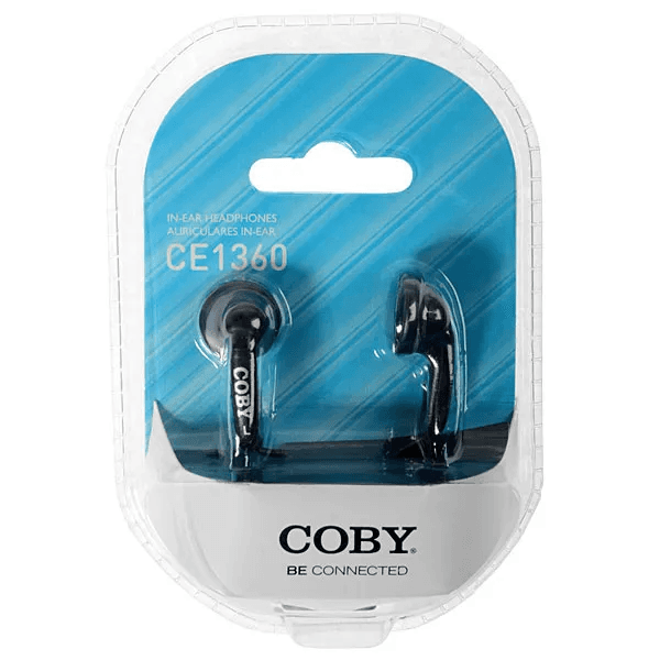 Anúncio: Fone de Ouvido Com Fio Coby CE1360 / 3.5MM / 1.2 Metros - Preto