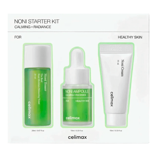 Anúncio: Kit Cuidado Facial Celimax The Real Noni Starter Com 3 Pecas / Tônico + Sérum + Creme