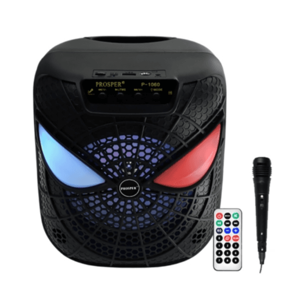 Anúncio: Caixa de Som / Speaker Prosper P-1060 / 6.5" / 5000W / Bluetooth / USB / FM - Preto