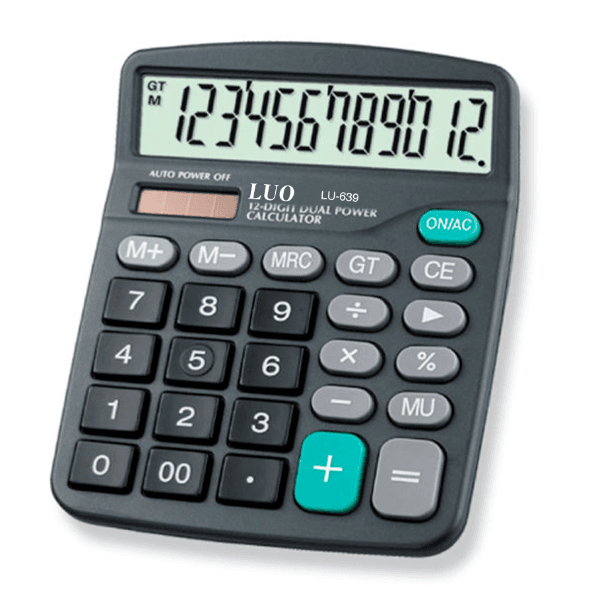 Anúncio: Calculadora Compacta Luo LU-639 - Preto