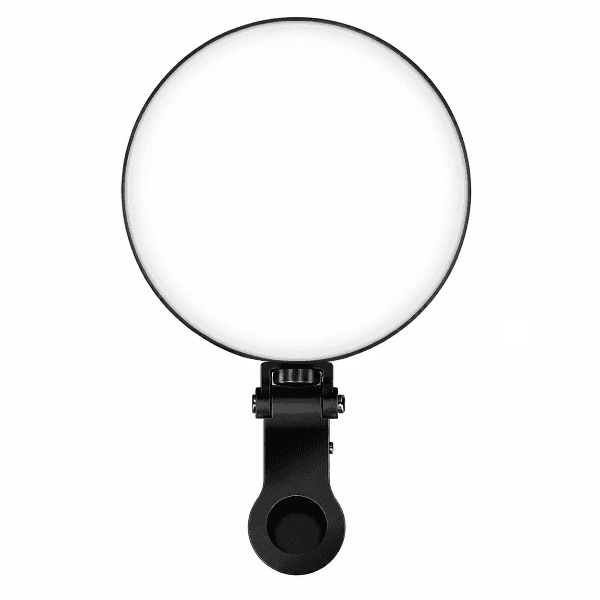 Anúncio: Mini Luz LED Luo LU-592 Iluminação Portátil de Bolso Com Suporte Para Celular  / 1500Mah / Recarregavel - Preto