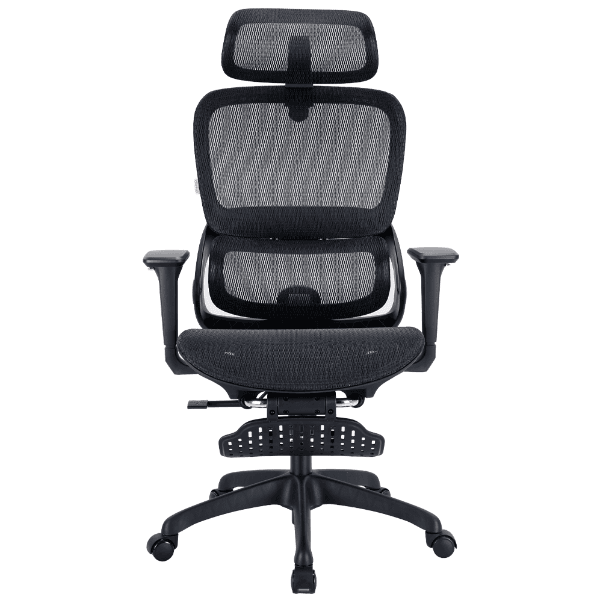Anúncio: Cadeira de Escritorio Ergonômica SIhoo B100-101-JT / Cadeira de Mesa de Computador Com Encosto de Cabeça Ajustável - Apoio Para Os Pes - Suporte Lombar - Preto