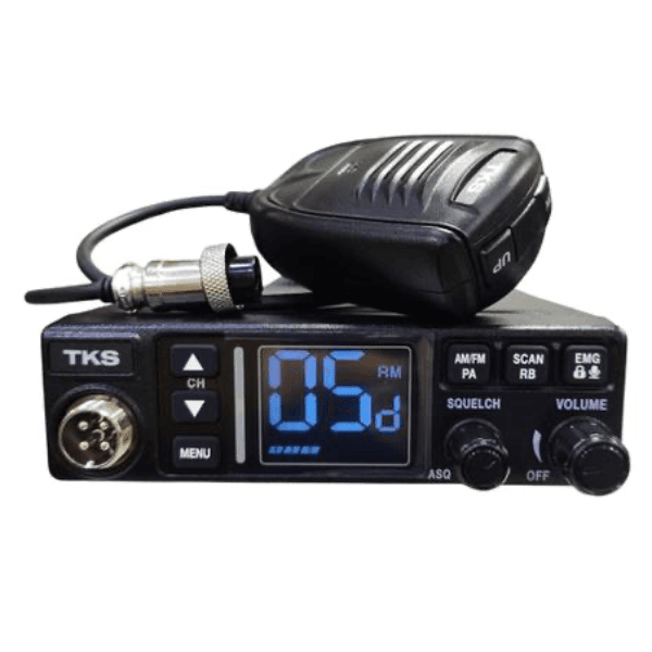 Anúncio: Radio TKS PX-520XL PX AM/FM/PA  / 80 Canales / 4-8 Watts - Preto