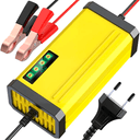 Anúncio: Carregador de Bateria Vehicular Acople Mini Men MM-CCDQ / 28W / 110-240V - Amarelo/Preto