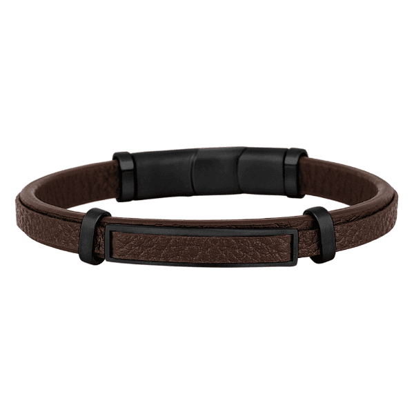 Anúncio: Pulseira Masculino Daniel Klein DKJ.14.10007-3 - Couro Marrom/Preto