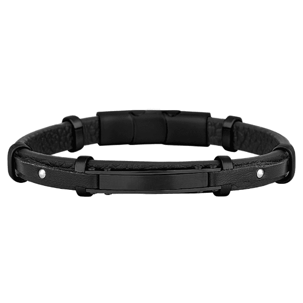 Anúncio: Pulseira Masculino Daniel Klein DKJ.14.10008-1 - Couro Preto