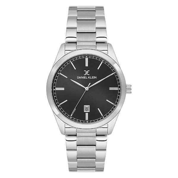 Anúncio: Relogio Analógico Masculino Daniel Klein DK.6.14449-2 Premium Gents / Pulseira de Aço Inoxidável - Prata/Preto