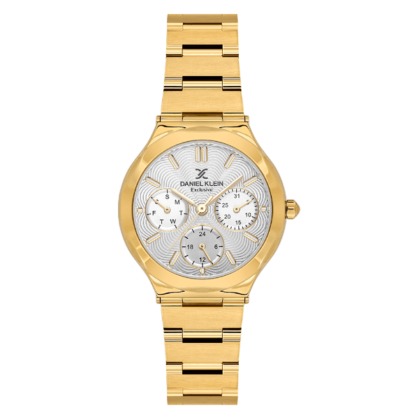 Anúncio: Relogio Analogico Feminino Daniel Klein DK.1.14302-2 Exclusive Lady / Pulseira de Aço Inoxidável - Dourado