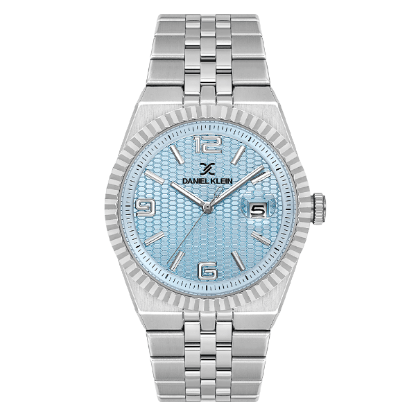 Anúncio: Relogio Analógico Masculino Daniel Klein DK.6.14718-4 Premium Gents / Pulseira de Aço Inoxidável - Prata/Azul