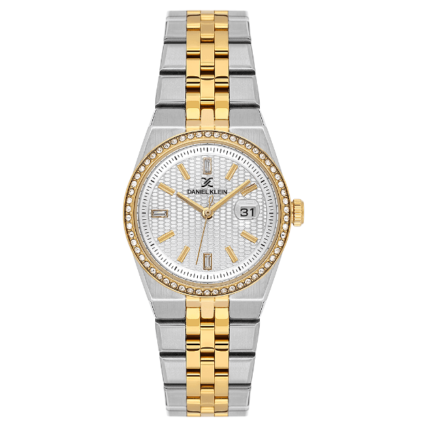 Anúncio: Relogio Analogico Feminino Daniel Klein DK.6.14717-3 Premium Lady / Pulseira de Aço Inoxidável - Prata/Dourado