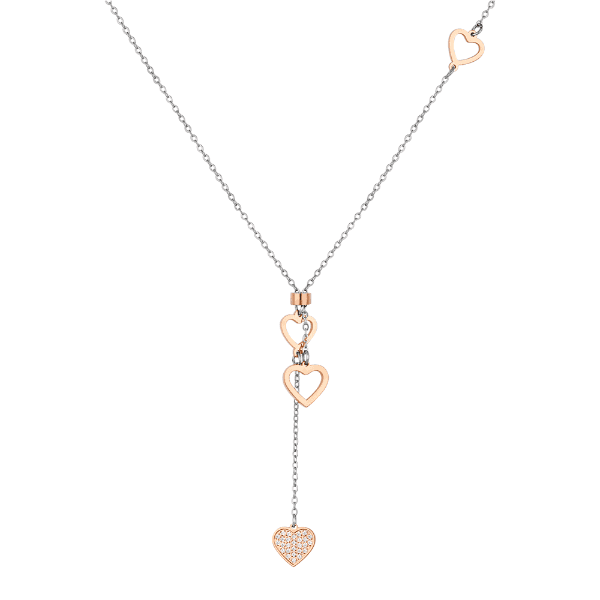 Anúncio: Colar Feminino Daniel Klein DKJ.5.20016-4 - Prata/Rose Gold