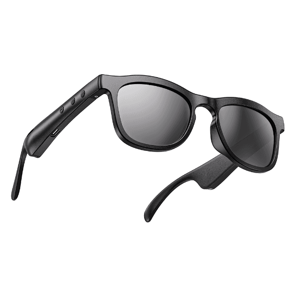 Anúncio: Oculos de Sol Smart Wireless XG86 Glasses Earphones Com Bluetooth 6.0 /  Recarregável / 50mAh - Preto