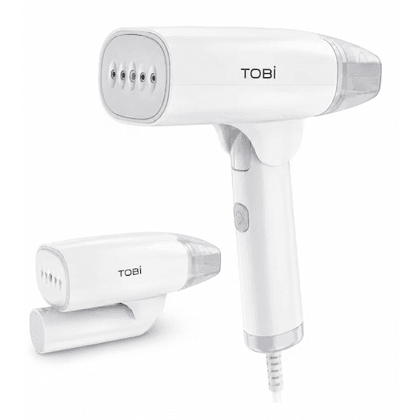 Anúncio: Mini Ferro de Passar a Vapor Tobi TB-965 / 1500W / 100ML / 220V ~ 50Hz - Branco
