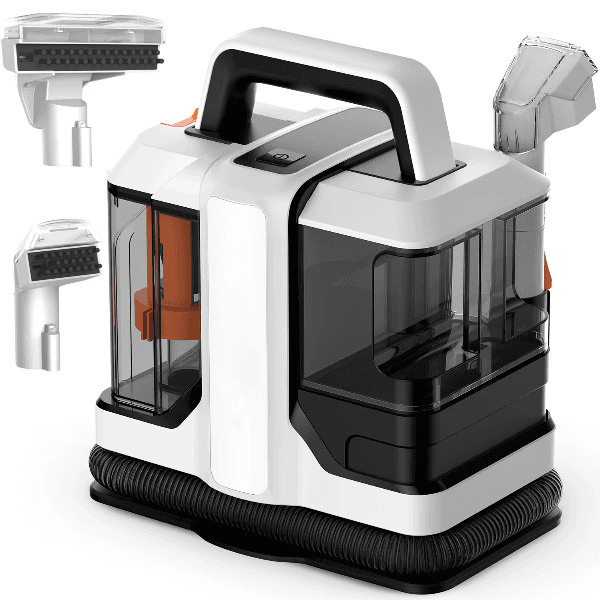Anúncio: Aspirador de Po Liquidos e Solidos Portable Carpet Clean MZ-113 / Limpeza de Estofados e Carpetes com Tanque Duplo para Sofás -  Colchões - Tecido / 750W / 15KPA / 220-240V ~ 50/60Hz - Cinza