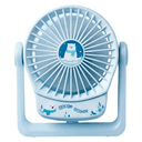 Anúncio: Mini Ventilador de Mesa Luo LU-F2238 Light Oxygen / 5 Velocidades / 500Mah / Recarregavel - Azul