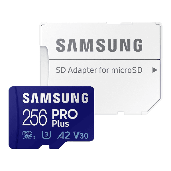 Anúncio: Cartão de Memoria Micro SD de 256GB Samsung Pro Plus MB-MD256KB / Class 10 / 180Mb/s