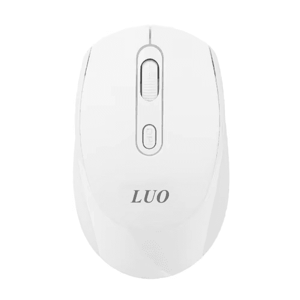 Anúncio: Mouse Wireless DPI Luo LU-3051 / 2.4Ghz / USB - Branco