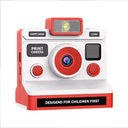 Anúncio: Camera Instantânea Para Criança Children's Digital Happy Hour Z1000 Com Acessórios / Inclui Papel (3 peças) - Vermelho