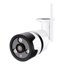 Anúncio: Camera de Segurança WiFi Outdoor HC-C30 VR / 2MP / Microfone - Branco/Preto