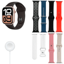 Anúncio: Kit Relogio Smartwatch U86 Series 12 Pro / 7 Em 1 / Com Bluetooth / 7 Pulseiras