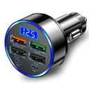 Anúncio: Carregador Para Carro PD Charger GS-G40 / 4X USB-A / 2X USB-C - Preto