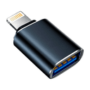 Anúncio: Adaptador Conector OTG USB 163-A Ligtning Para USB-A - Preto
