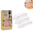 Anúncio: Organizador de Ovos Rolling EGG Box 13297 Com 3 Pecas - Plastico
