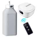 Anúncio: Mini Secador de Roupa Portatil MK-901 / 600W / Suporta ate 10Kg Aprox / Com Controle Remoto / Bivolt - Branco/Cinza