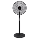 Anúncio: Ventilador de Pe Mannatech RG-108 / 50W / 7 Velocidades + Temporizador / 220V ~ 50HZ - Preto
