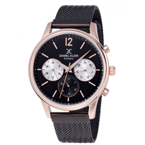 Anúncio: Relógio Analógico Masculino Daniel Klein Exclusive DK11906-5 - Rosa Ouro e Preto