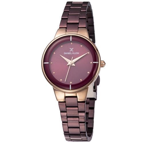 Anúncio: Relógio Analógico Daniel Klein Premium DK11889-5 Feminino, Metal - Roxo e Rosa Ouro