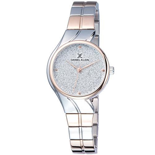 Anúncio: Relógio Analógico Daniel Klein Premium DK11910-3 Feminino Pulseira de Aço Inoxidável - Prata e Rosa Ouro