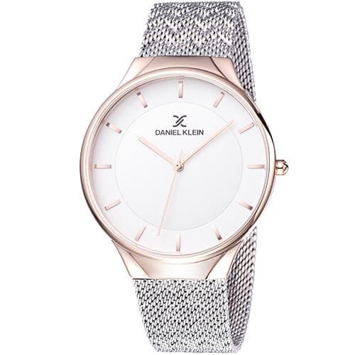 Anúncio: Relógio Analógico Daniel Klein Fiord DK11909-4 Masculino Pulseira de Aço Inoxidável - Prata e Rosa Ouro