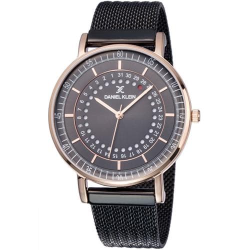 Anúncio: Relógio Analógico Daniel Klein Fiord DK11830-5 Masculino, Metal - Preto e Rosa Ouro