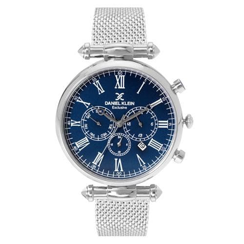 Anúncio: Relógio Analógico Daniel Klein Exclusive DK11829-2 Masculino, Metal - Prata e Azul