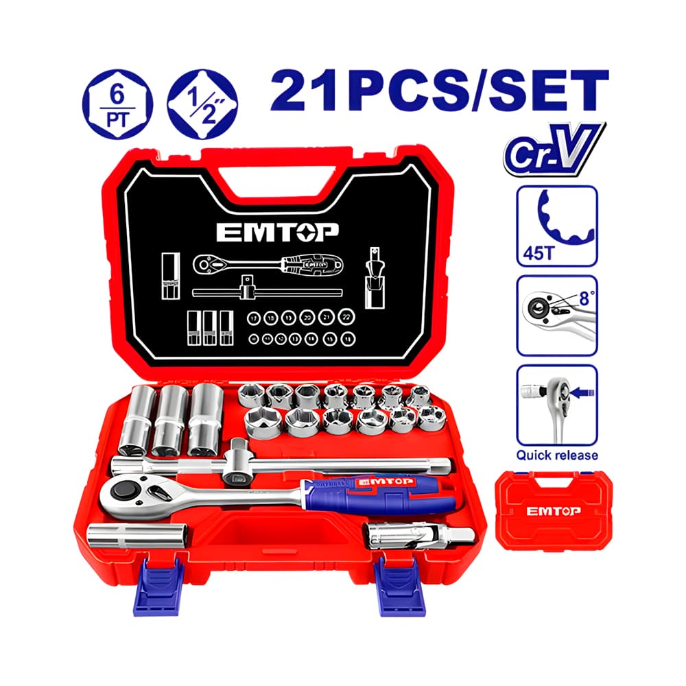 Anúncio: KIT DE TUBOS ESTRIADOS EMTOP ESKT12211 1/2 21 PIEZAS