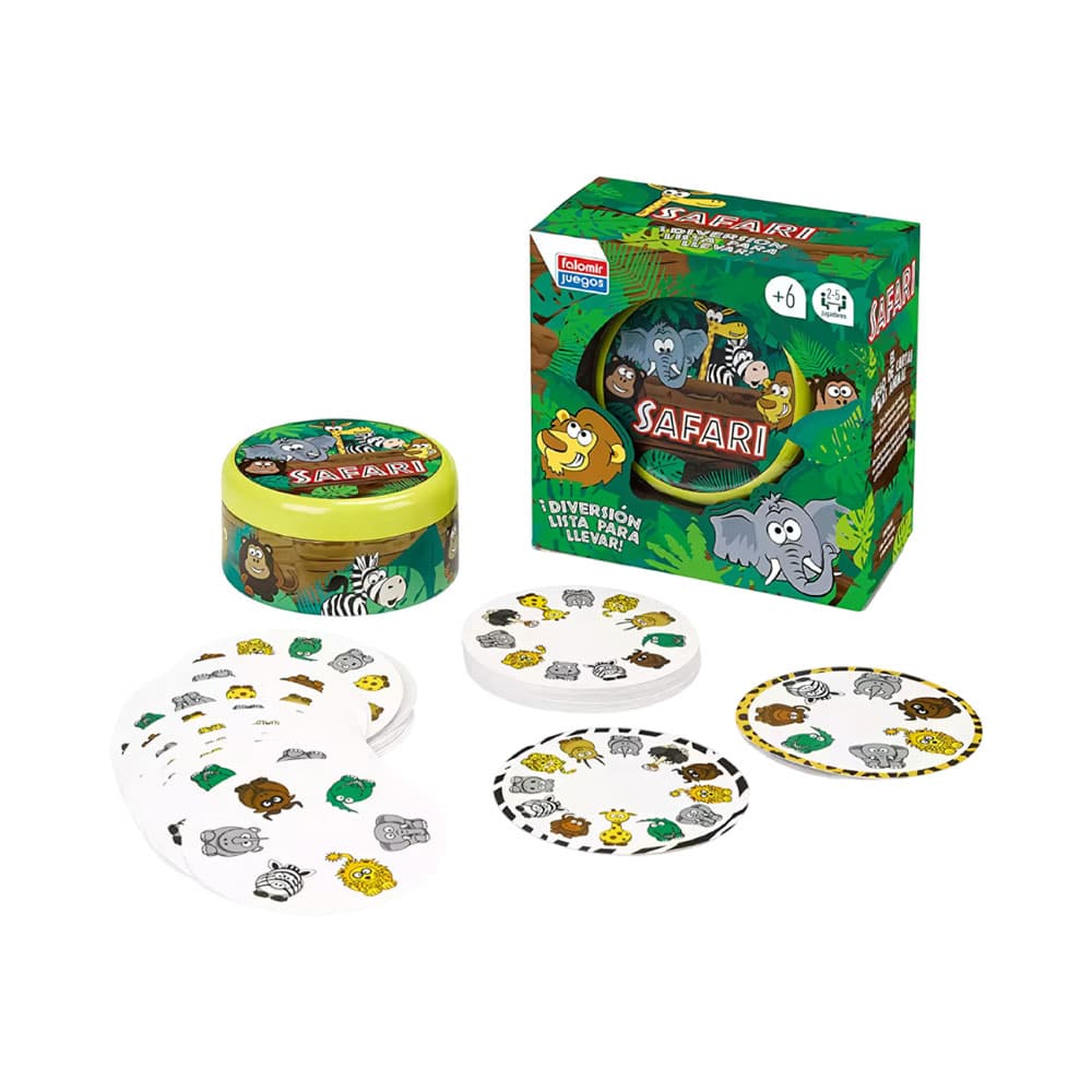 Anúncio: JUEGO DE CARTAS SAFARI FALOMIR 28412