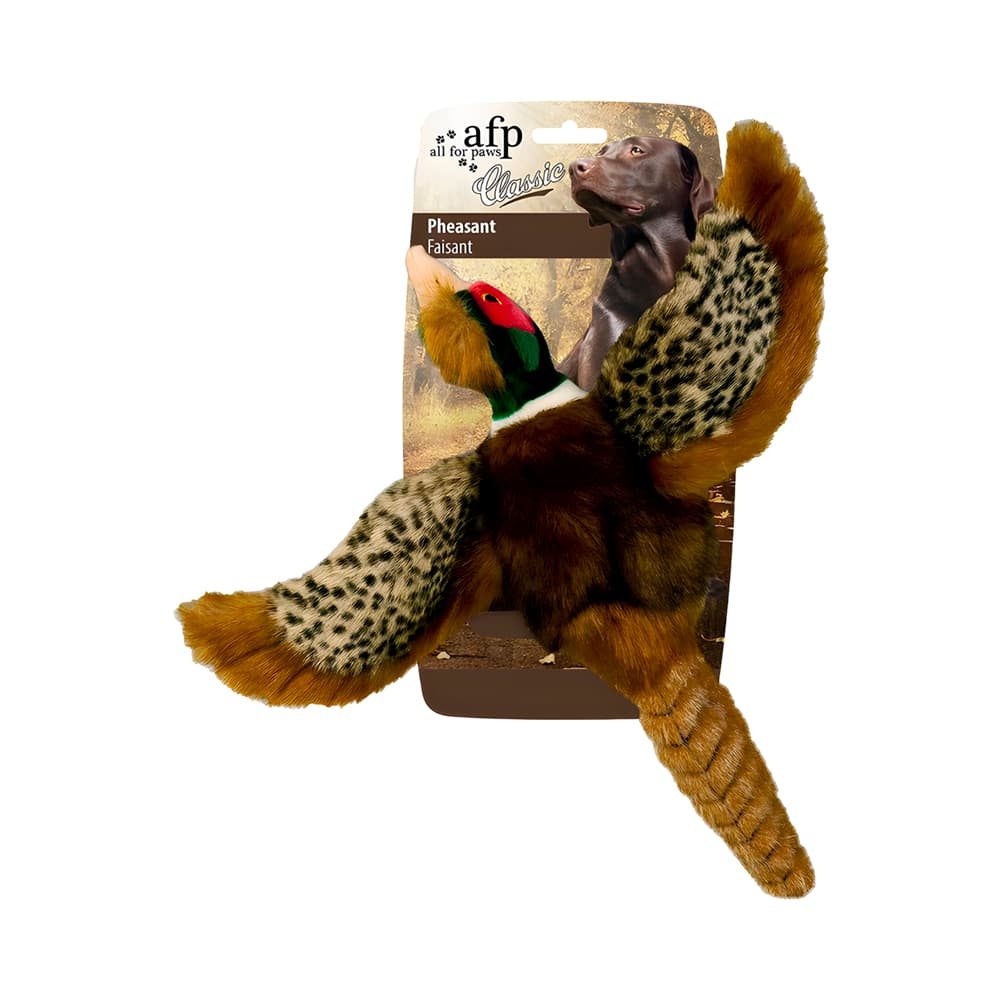 Anúncio: JUGUETE PARA MASCOTA AFP 4005 CLASSIC PELUCHE DE FAISÁN 5X25CM