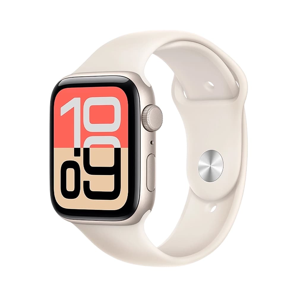 Anúncio: SMARTWATCH APPLE WATCH SE 3 A3325 MEHJ4LW/A 44MM M/L GPS STARLIGHT ALUMINUM/ STARLIGHT SPORT BAND