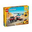 Anúncio: JUGUETE DE CONSTRUCCIÓN LEGO CREATOR FLATBED TRUCK WITH HELICOPTER 31146 270 PIEZAS