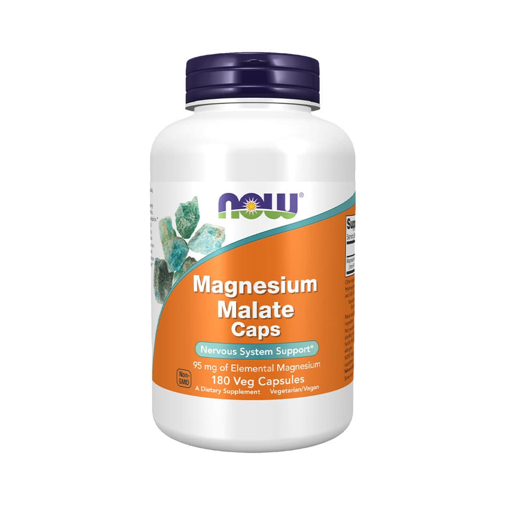 Anúncio: VITAMINA NOW MAGNESIUM MALATE 95MG 180 CÁPSULAS