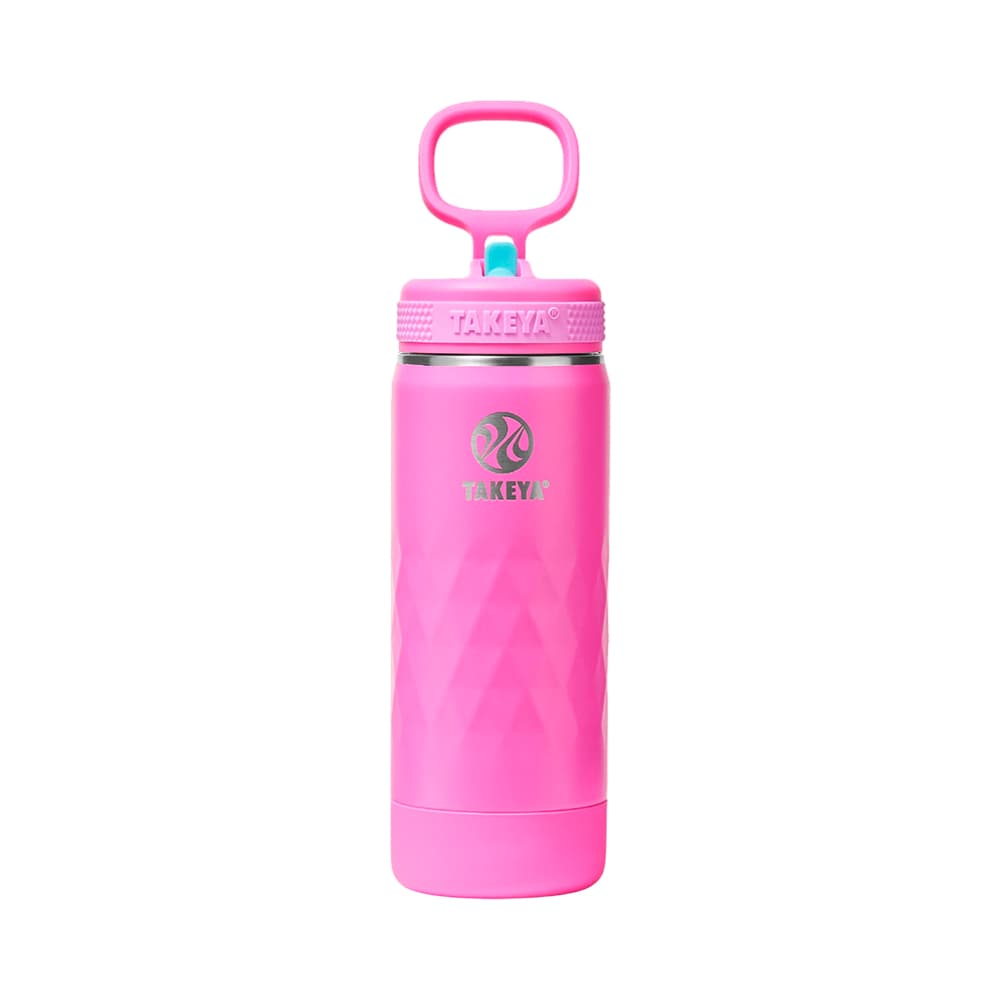 Anúncio: BOTELLA TÉRMICA TAKEYA KIDS SPORT WATER BOTTLE WITH STRAW LID 530ML FUCHSIA FLASH