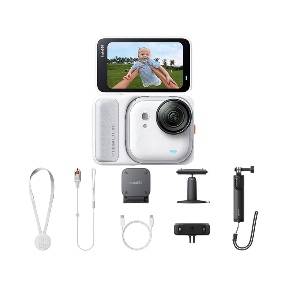 Anúncio: CÁMARA DE ACCIÓN INSTA360 GO ULTRA CREATOR BUNDLE ARCTIC WHITE
