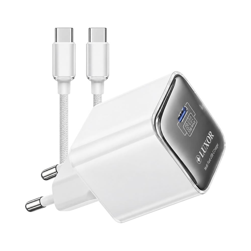 Anúncio: CARGADOR LUXOR LX-CC3020W USB-C 20W