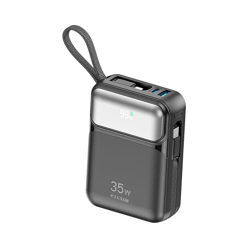 Anúncio: CARGADOR PORTÁTIL LUXOR LX-03642W 20000MAH 35W NEGRO
