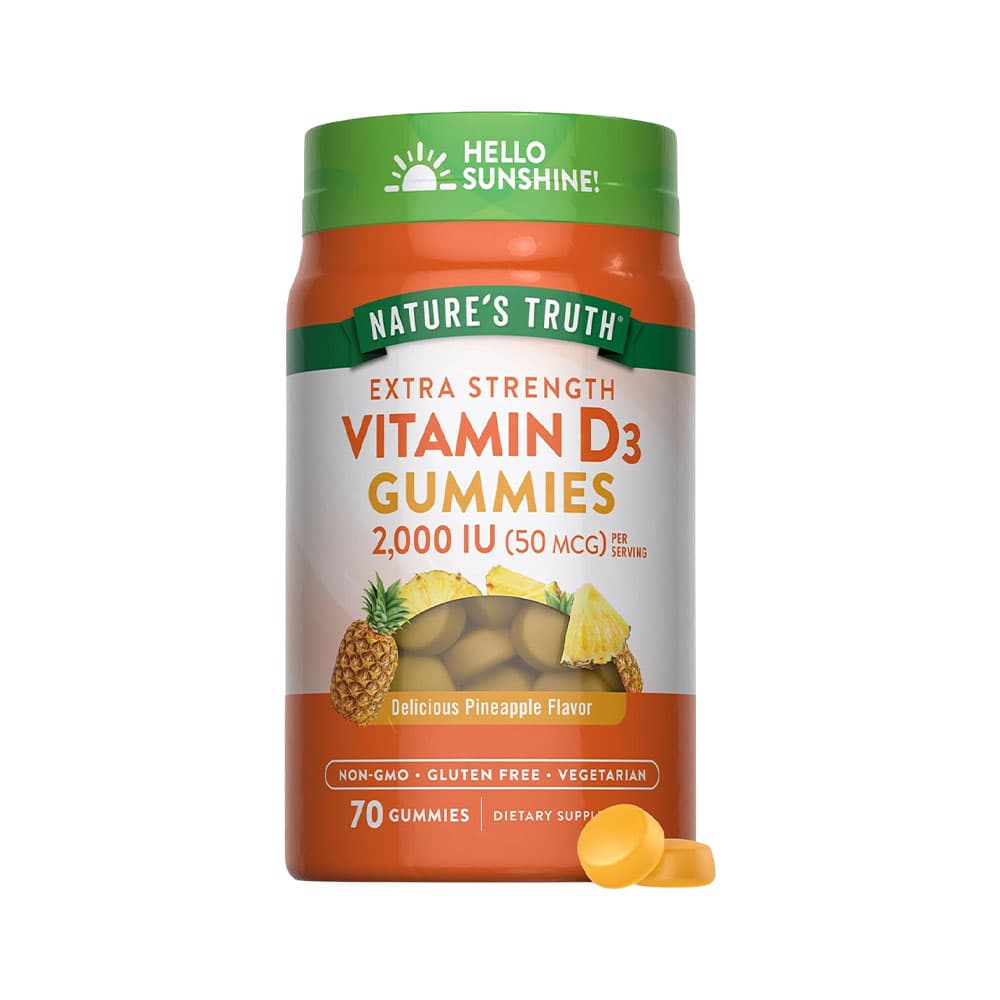 Anúncio: VITAMINA NATURE'S TRUTH VITAMIN D3 2000IU 70 GUMMIES