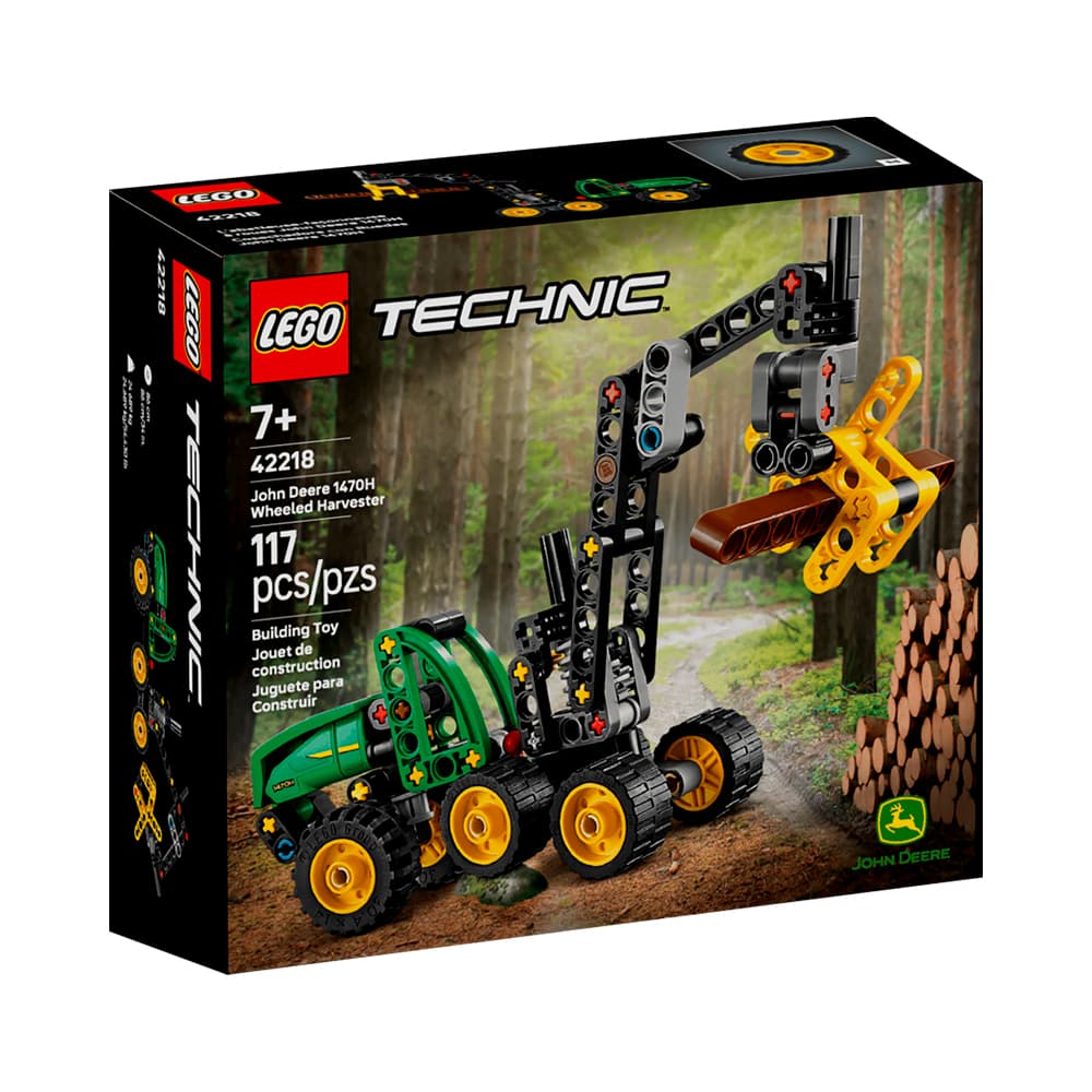 Anúncio: JUGUETE DE CONSTRUCCIÓN LEGO TECHNIC JOHN DEERE 1470H WHEELED HARVESTER 42218 117 PIEZAS