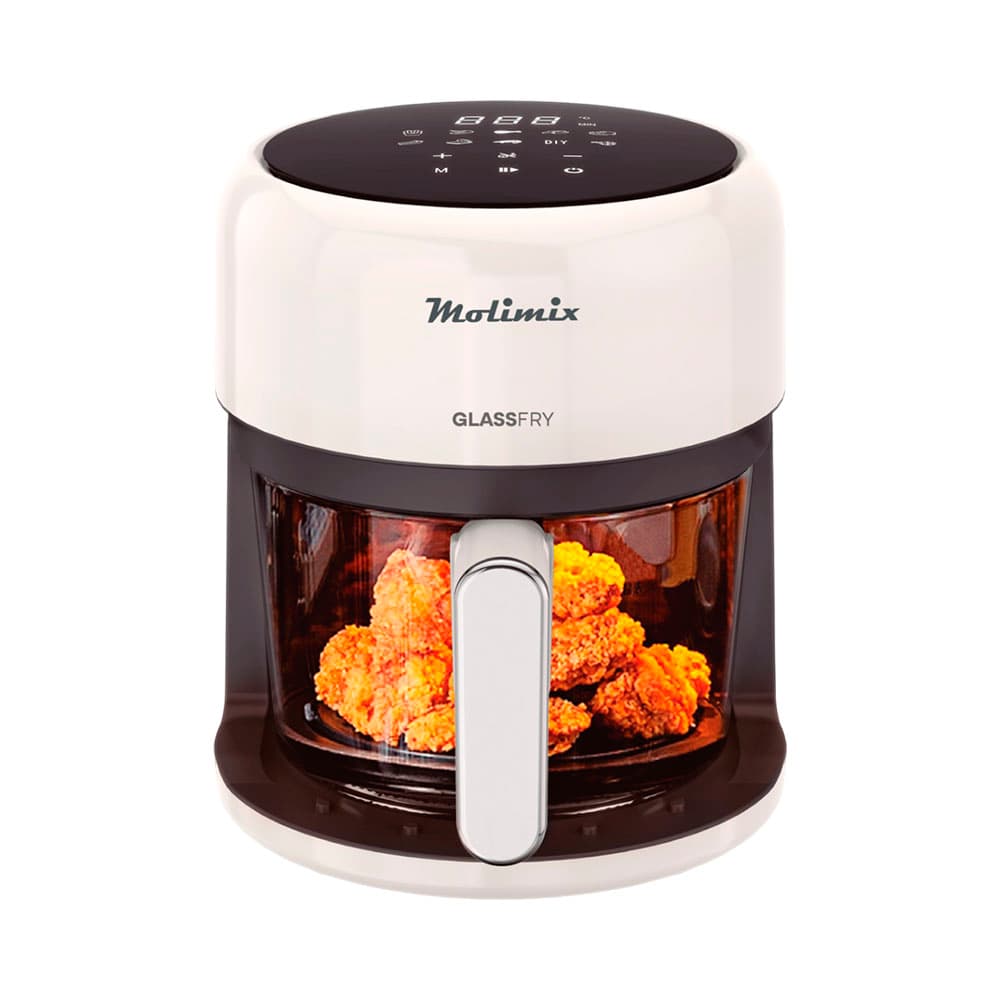 Anúncio: FREIDORA AIR FRYER MOLIMIX GLASSFRY MAF-37-VD 3.7L 1200W 110V