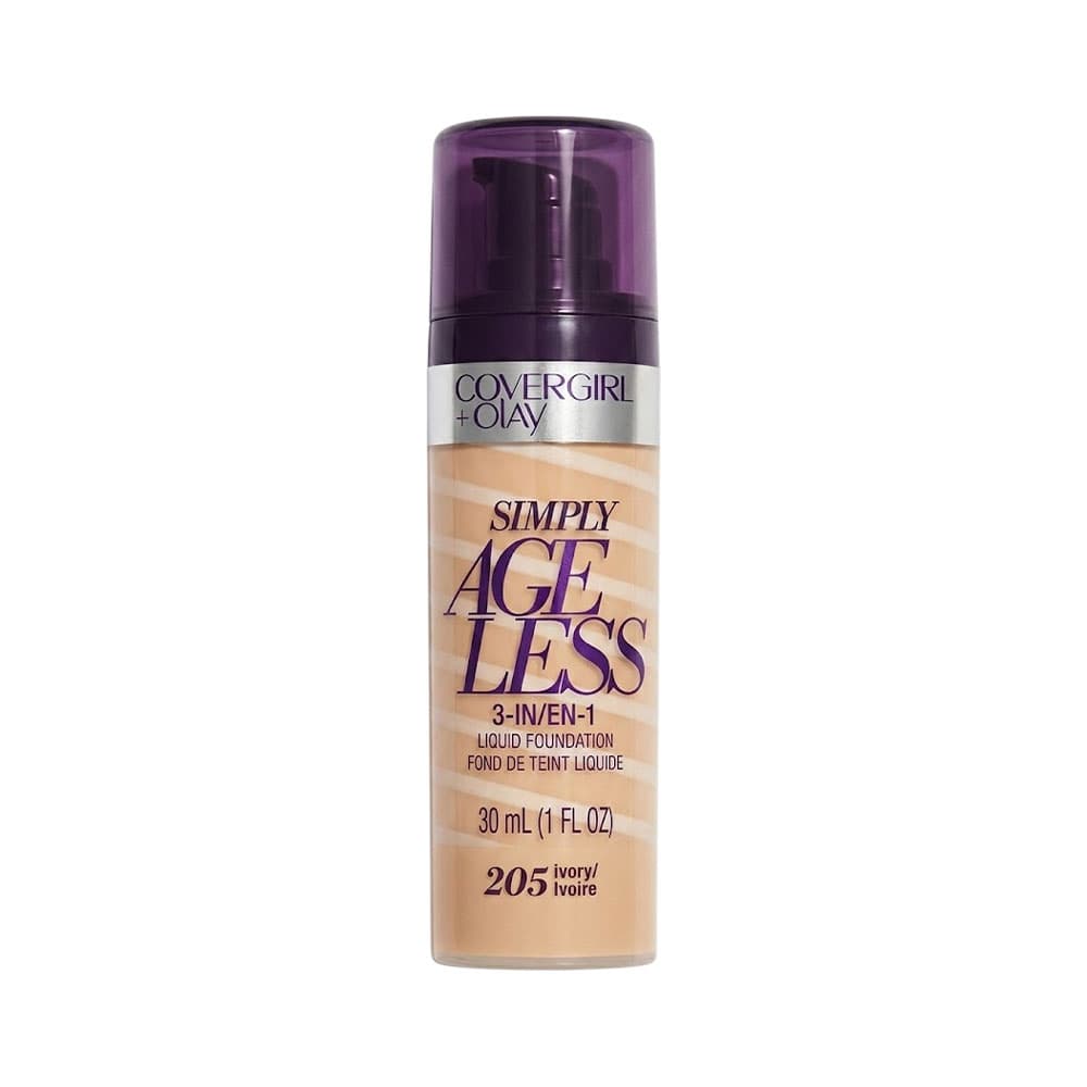 Anúncio: BASE COVERGIRL + OLAY SIMPLY AGELESS 3-IN-1 205 IVORY 30ML