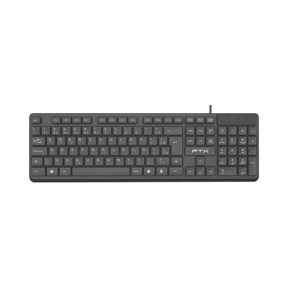 Anúncio: TECLADO FTX K87 PORTUGUÉS BLACK